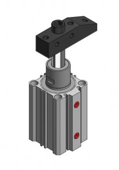 Docisk pneumatyczny PBS-40R Prawy