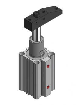 Docisk pneumatyczny PBS-50R Prawy